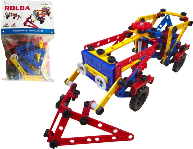 Variant mini tracteur – kit de construction polytechnique (209 pièces)