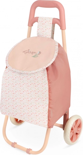 Chariot pliable pour enfants Tulipe – rose