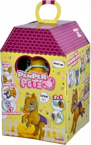 Cheval interactif PAMPER PETZ avec certificat d’adoption et accessoires