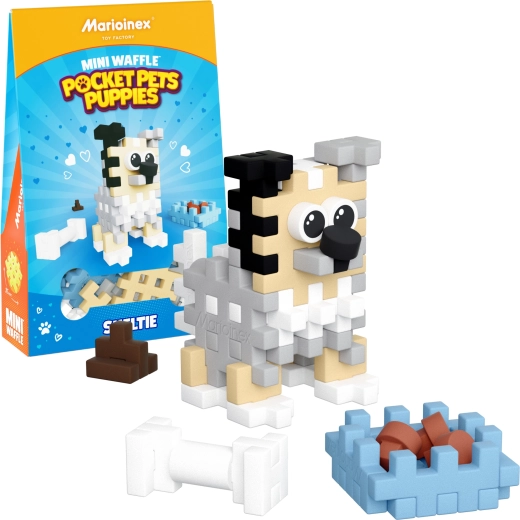 Mini Waffle Pocket Pets – chiot Sheltie par Marioinex