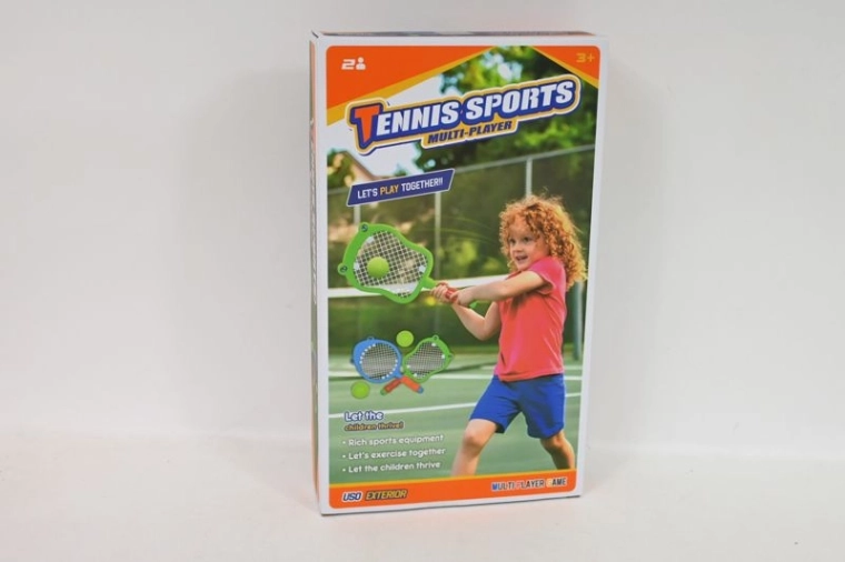 Ensemble de raquettes de tennis pour enfants en forme de requin avec balle