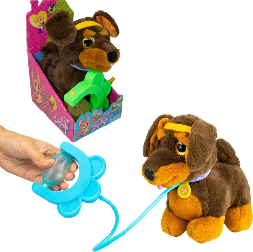 Teckel en peluche interactif Sprint