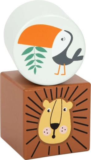 Jeu avec des motifs animaliers