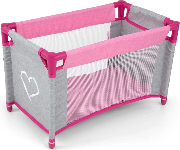 Lit pour poupées Milly Mally Lisa prestige pink