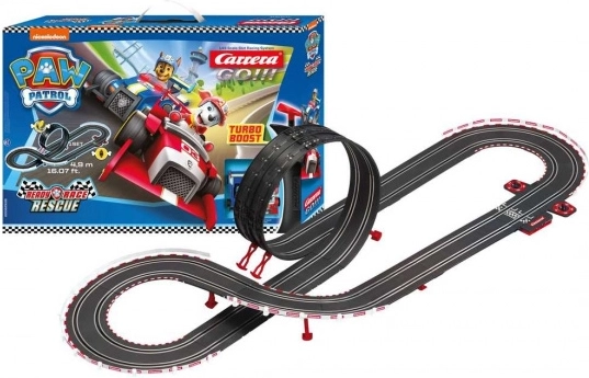 circuit de voitures Carrera GO Pat' Patrouille 4,9 m avec looping et compteur de tours