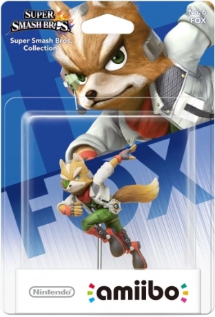 Figurine amiibo Fox – Super Smash Bros.