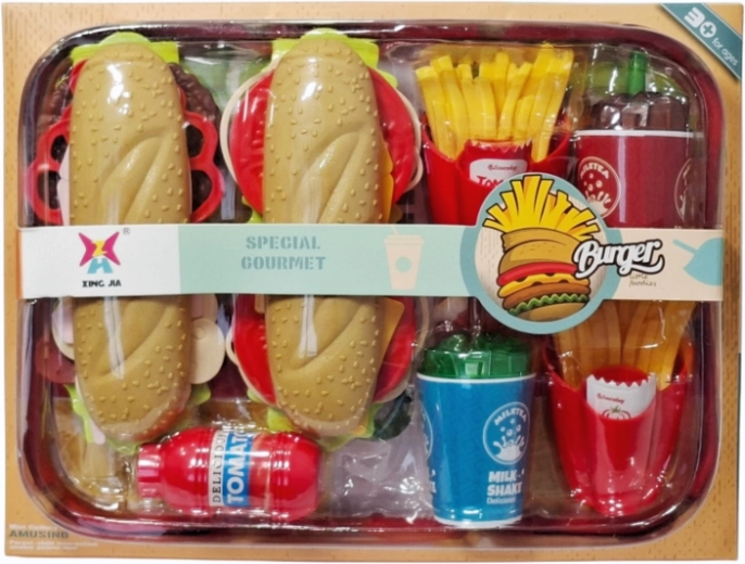 Set de cuisine fast-food pour enfants