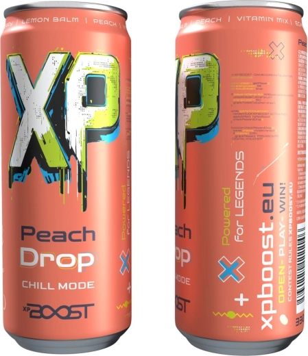 Boisson XP BOOST boisson pour enfants aux herbes Peach Drop 330 ml - 1 pièce