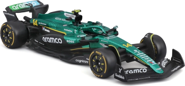 Détails réalistes de la monoplace F1