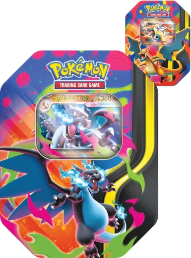 Pokémon TCG Spring ex Tin avec Mega Charizard - 1 pièce
