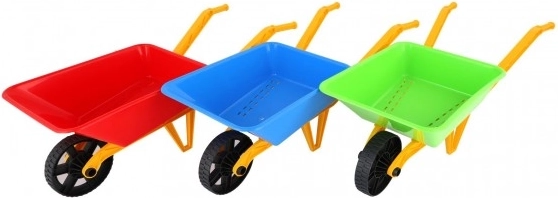 Brouette en plastique pour enfants pour sable et jardin