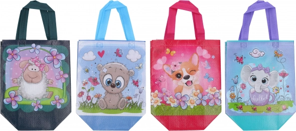 Sac cadeau XS 22x23x11 cm pour enfants - tissu non tissé