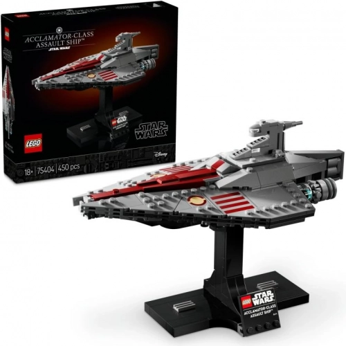 LEGO Star Wars croiseur de classe Acclamator – modèle de collection pour adultes