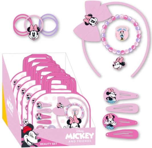 Set d’accessoires pour cheveux MINNIE, 12 pcs