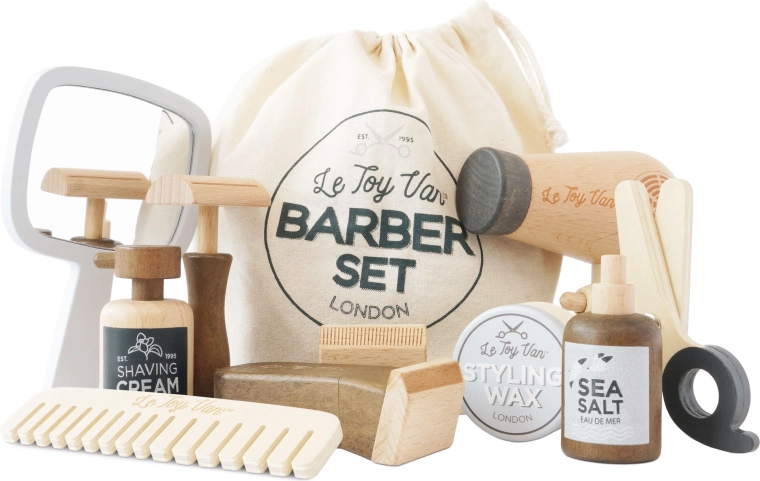 Le Toy Van set de coiffeur en bois pour enfants