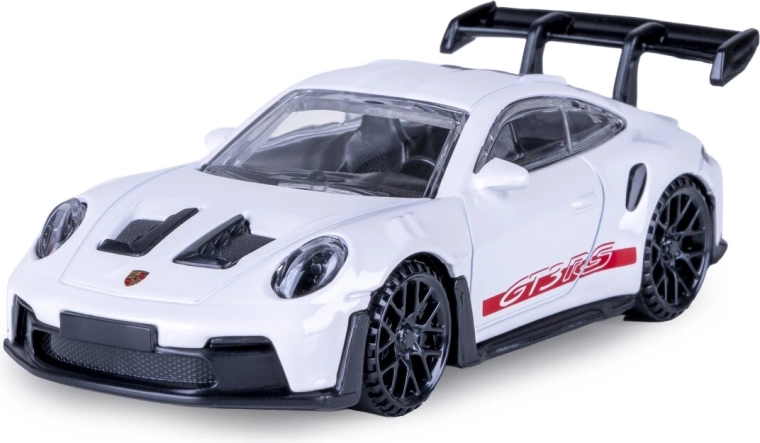 Modèle réduit en métal Porsche 911 GT3 RS à l’échelle 1:43, blanc