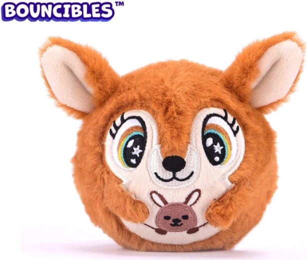 Jouet en peluche rebondissant Bouncibles Jumpi 8 cm