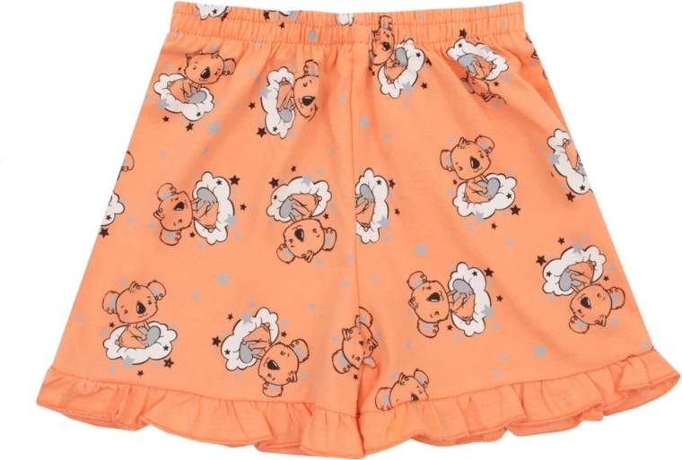 Taille élastique et volants pour un confort accru