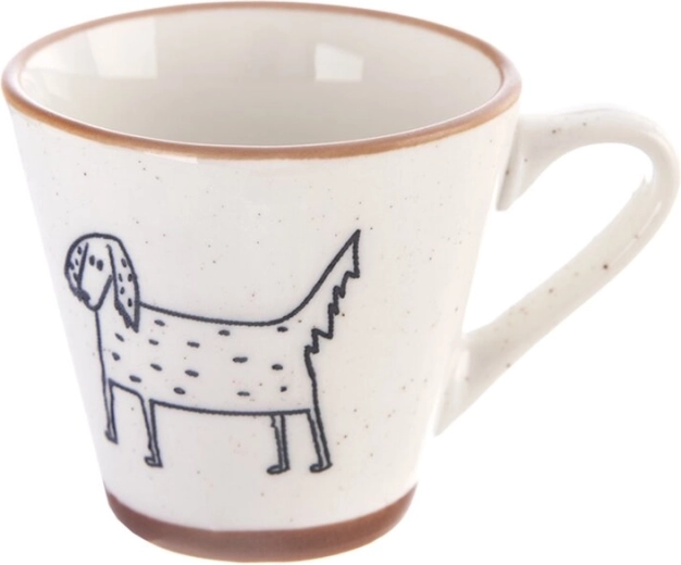 Tasse à espresso en porcelaine Ferme – chien 70 ml