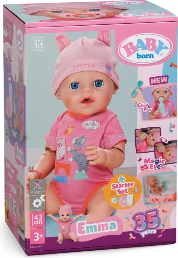 BABY born Emma avec sa main magique, 43 cm