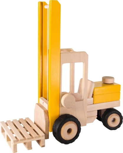 Chariot élévateur en bois