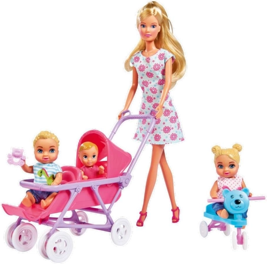 Poussette 2 en 1 pour des promenades avec les bébés