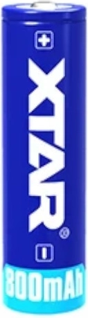 Accumulateur Li-ion Xtar 14500 (AA/R6) 3,7 V 800 mAh avec protection - 1 pièce