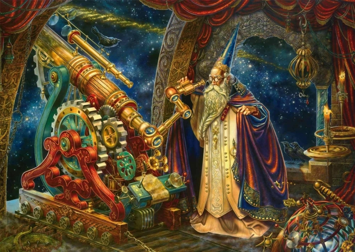 Puzzle Astronome 1000 pièces SCHMIDT