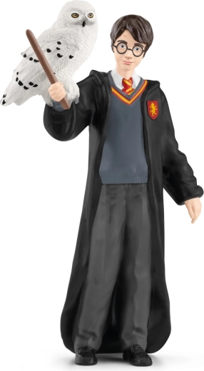 Figurine Harry Potter et Hedwige