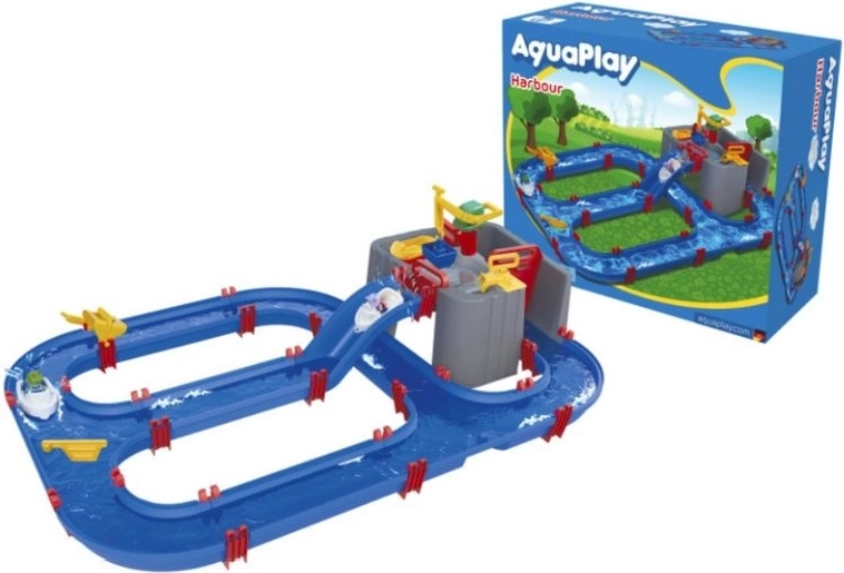 AquaPlay Port – set de canaux d’eau avec figurines