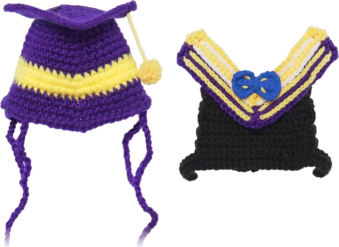 Costume étudiant tricoté pour le robot LOONA Premium