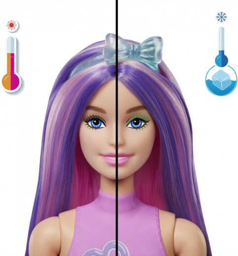 Transformation magique des couleurs dans l’eau