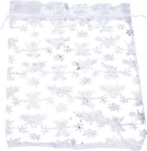 Organza semi-transparent pour une présentation élégante