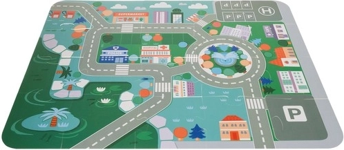 Tapis de jeu et puzzle de route pour des scénarios urbains