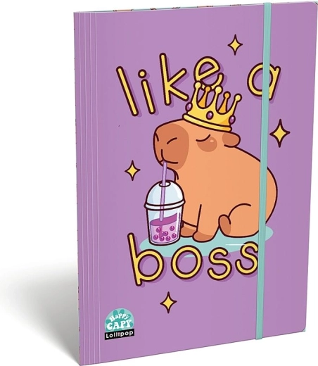 Chemise à rabats A4 LizzyCard Capybara