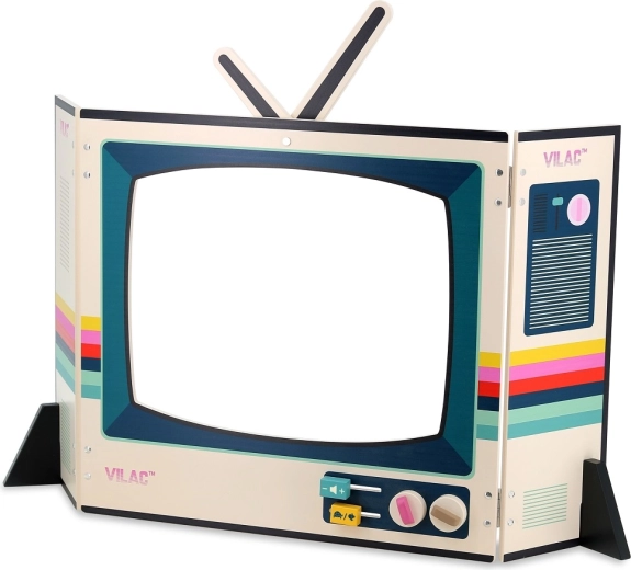 Télévision rétro comme théâtre pour enfants