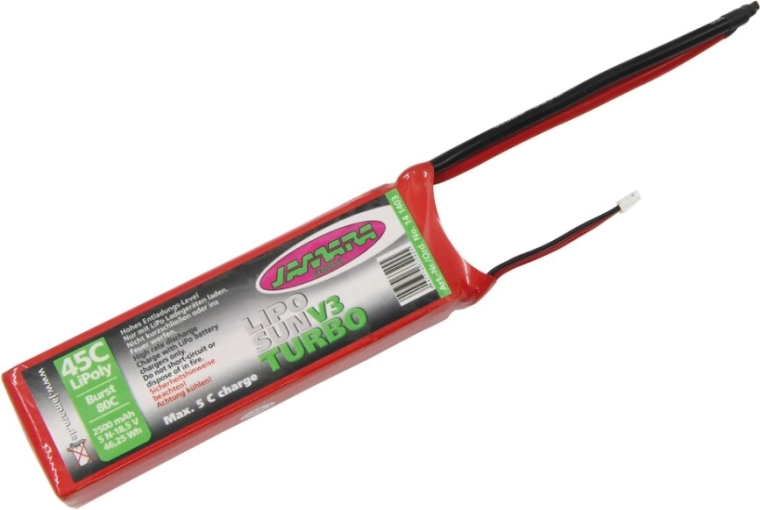 Batterie LiPo LipoSun V3 Turbo 2500 mAh 18,5 V 45C
