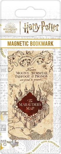 Harry Potter marque-page magnétique Plan des Maraudeurs