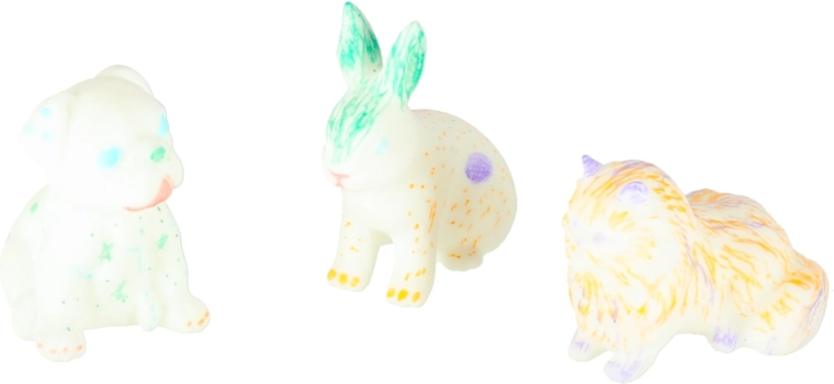 Coloriage lavable des figurines
