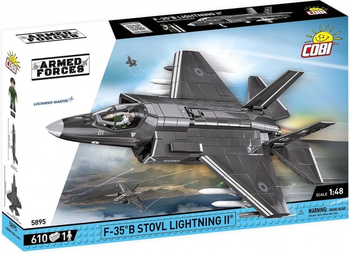 Jeu de construction F-35B STOVL Lightning II, 610 pièces
