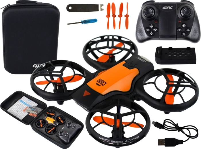 Coque orange pour lumières de drone télécommandées