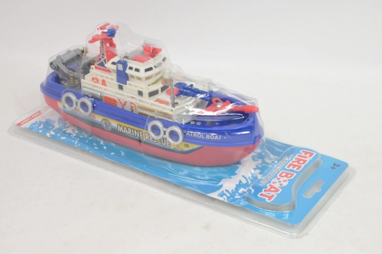 Bateau de patrouille à piles pour enfants