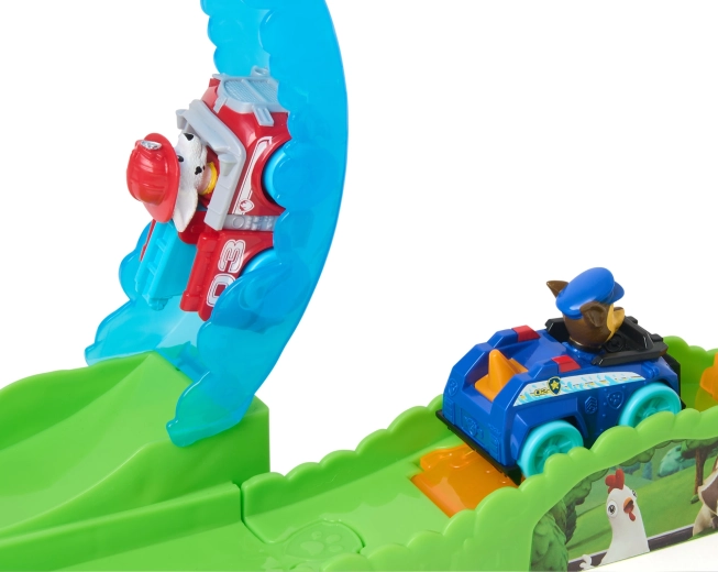 Boucle verticale pour des cascades