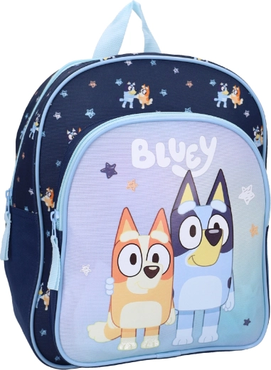 Sac à dos enfant Bluey Smoochy Kiss bleu foncé 30 cm