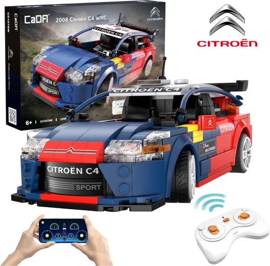 Voiture de course télécommandée CaDA Citroën C4 WRC