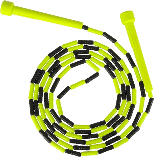 Corde à sauter pour l’entraînement fitness 250 cm (à perles, réglable)