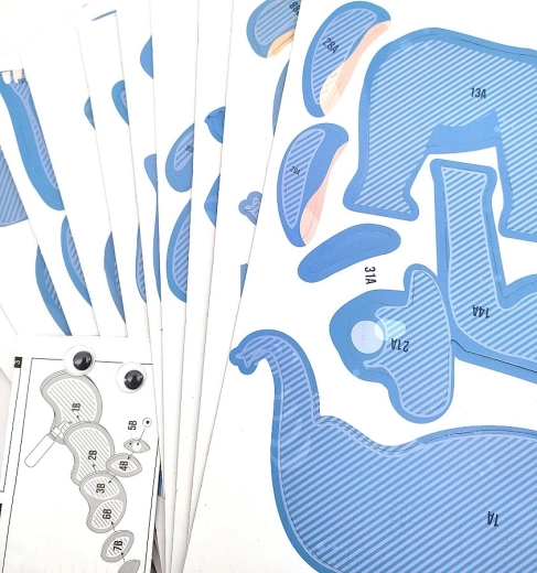 Assemblage facile grâce aux pièces numérotées