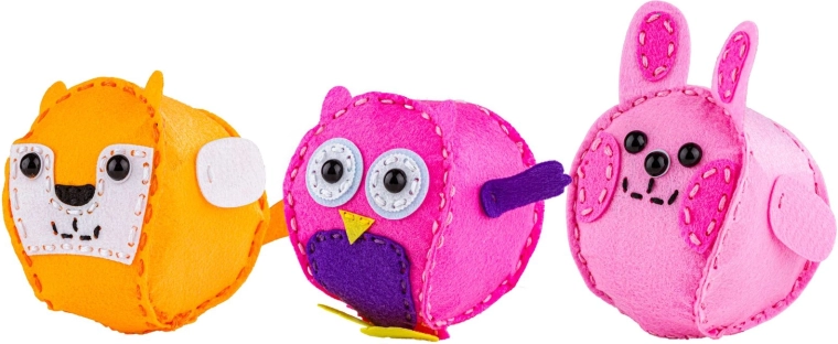 3 peluches dans un seul emballage