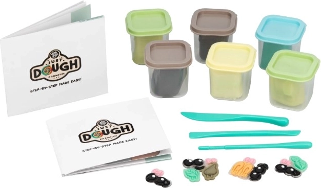 Plusieurs couleurs et outils pour un modelage facile