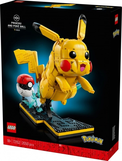 Modèle d’exposition de Pikachu avec des détails iconiques